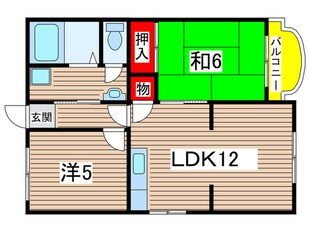 サンコーポムコの物件間取画像